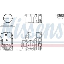 Nıssens Gaz Kelebeği - (Fiat Punto, Bravo, Stilo, Idea, Brava, Palio, Siena) - (NISSENS-955075)