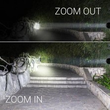 TKÇ F.b.ı F-323 Q5 LED Lityum Polimer Su Geçirmez Şarjlı Kafa Feneri