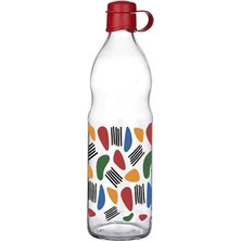 TKÇ Frido Desenli Cam Suluk  1000 ml
