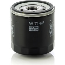 Mann Filter Yağ Filtresi - (Fiat Panda, Punto, Tipo, Fiorino, Uno, x 1/9, 127, 128, Ritmo, Tempra, Regata, 238, Campagnola, Duna, 147, Elba, Egea, 156, Spider, Gt, 166, Gtv, 164, 155) - (MANN-FILTER-W7143)