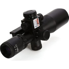 TKÇ Süper Zoomlu Lazerli Profesyonel Av Dürbünü 2.5-10X40/E