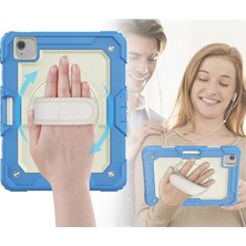 TKÇ Apple Ipad Pro 11 (2020) Kılıf Strap New Tablet Kapak - Mavi