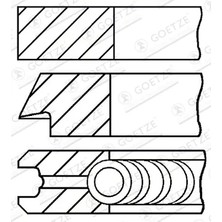 Segman - (Alfa Romeo 155, 156, Spider, 166, Gtv, 145) - (GOETZE-ENGINE-0811090000)