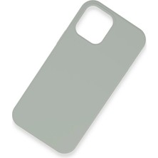 TKÇ Apple Iphone 12 Pro Kılıf Lansman Legant Silikon - Açık Gri