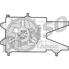 Radyatör Fan ve Motoru - (Fiat Punto, Idea) - (DENSO-DER09041)