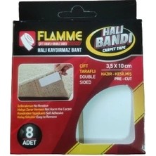 TKÇ Flamme Halı Kaydırmaz Pedler 8 Adet