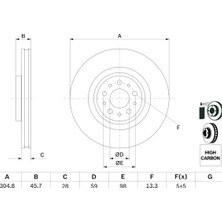 Fren Disk - (Fiat Doblo, 500) - (FRENDI-33471)