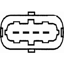Hava Debimetresi - (Fiat Grande Punto, Panda, Punto, Doblo, Freemont, Bravo, Sedici, Idea, Strada, Linea, 159, Giulietta, Mito, Spider, Brera) - (HELLA-8ET009149221)