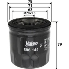 Yağ Filtresi - (Dacia Duster, Sandero, Logan, Dokker, Lodgy) - (VALEO-586144)