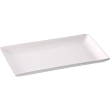 Empressco Kütahya Porselen Tan 27X20 cm Dikdörtgen Servis-Sunum Tabağı