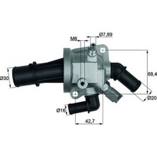 Termostat - (Fiat Palio, 500, Panda, Punto, Doblo, Idea, Siena) - (MAHLE-TI16488)