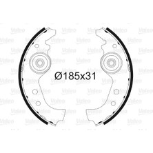 Fren Pabuçlu Balata - (Fiat 127, Panda, Seicento, Fiorino, Cinquecento, Uno, 126, 128, Ritmo, Regata, 900, Duna, Elba) - (VALEO-562761)
