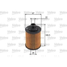 Yağ Filtresi - (Fiat Linea, 500, Panda, Grande Punto, Punto, Doblo, Fiorino, Qubo, Idea, Strada, Siena, Mito) - (VALEO-586530)