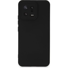 TeknoKapsül Newface Xiaomi Mi 13 Kılıf Nano Içi Kadife Silikon - Siyah
