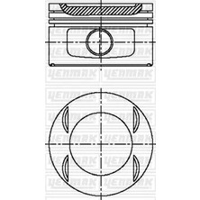 Piston Segman - (Fiat Ulysse) - (YENMAK-3104499000)