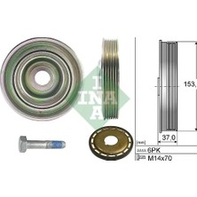 Krank Kasnak - (Fiat Scudo, Ulysse) - (SCHAEFFLER-INA-544009721)