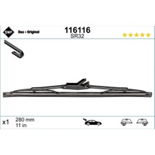 Silecek Süpürgesi - (Fiat 850, 500, 600) - (SWF-116116)