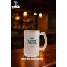 Empressco Buzlu Bira Bardağı – Kendin Tasarla, Isimli / Fotoğraflı Kişiye Özel Baskı