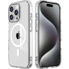 TeknoKapsül Yesido Apple iPhone 16 Pro Max PC03 Ace Şeffaf Magsafe Kapak - Şeffaf