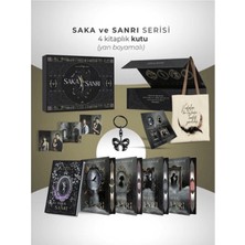 TeknoKapsül Saka ve Sanrı Serisi - 4 Kitaplık Yan Boyamalı Kutu