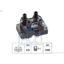 Ateşleme Bobini - (Fiat Siena, Punto, Tipo, Bravo, Scudo, Croma, Fiorino, Uno, Marea, Brava, Palio, Tempra, Egea, 164, 75, 155, 33, 145) - (FACET-96068)