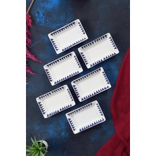 Empressco 6’lı Çerezlik Nazar Desen Handmade Sunumluk Reçellik Sosluk Kahvaltılık Çerez Ikram Seti