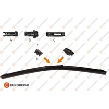 Silecek Süpürgesi - (Fiat Tipo, Ducato, 500, Grande Punto, Punto, Talento, Fiorino, Qubo, Linea, Egea) - (EUROREPAR-1635455080)