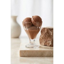 Empressco Lily Cam Dondurma & Tatlı Kasesi 3'lü Küçük Boy 250 ml (Reçellik )