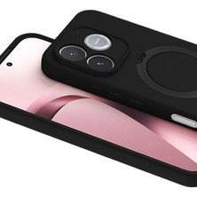 TeknoKapsül Huawei Honor 600 Lite Regal Magsafe Standlı Kapak - Siyah