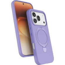 TeknoKapsül Huawei Honor 600 Regal Magsafe Standlı Kapak - Lila