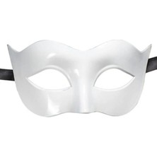 Empressco Ramia Premium | Beyaz Renk Masquerade Kostüm Partisi Venedik Balo Maskesi | TG-TY-2026