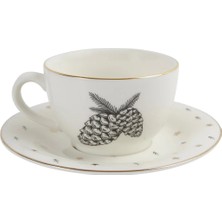 Porland Forest Tabaklı Çay Fincanı 215CC 04LFH000460