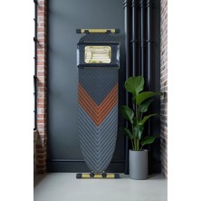 Empressco Gold Krom Ütü Masası Ömür Boyu Kırılmaz Kalın Borulu Premium A Kalite Isıya Dayanıklı 43X150CM