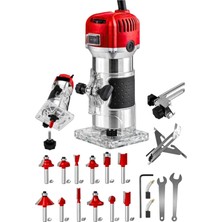 Empressco 5900 Watt Profesyonel Formika Traşlama Freze Makinası ve Uçları 6 mm Pens 2 Yıl Garantili