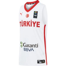 Puma Türkiye Basketbol Milli Takım Erkek V-Yaka Basketbol Forması