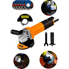 Empressco WS-45T 1800 Watt Metal Şanzuman Çift Bakır Sargı Avuç Içi Taşlama Demir Metal Kesme Makinası 5taş