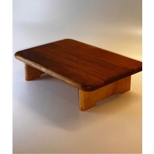 Empressco Standlı Ahşap Doğrama Tahtası  Kesme Tahtası 33,5X22 cm