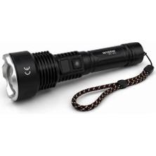 sbodurhome Wison WS-7878 30WATT 3000 Lümen Uzun Menzilli USB Type-C Şarjlı El Feneri