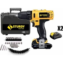Empressco Sturdy 24V5AH Kızaklı Darbeli Setli Matkap