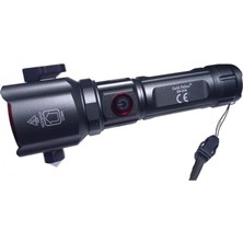 Gees Global Gold Police GP-218 Acil Durum El Feneri Güçlü Tg LED 3000 Lümen