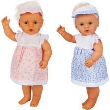 Gees Global 1060011 Lila Sesli Saçlı Et Bebek 60 cm