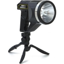 Gees Global Şarjlı Dev Boy El Feneri Tripod Ayaklı Parlak LED El Lambası Kamp, Av ve Güvenlik Için Ideal