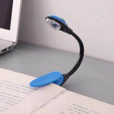 Gees Global Kitap Okuma Işığı LED Booklight Kıskaçlı Pilli Model LED Işık