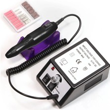 Empressco 2025 Model Elektrikli Tırnak Törpü Makinesi Manikür Nail Drill Freze Makinesi 6 Başlıklı