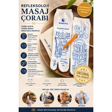 Empressco Rekleksoloji Rahatlatıcı Ayak Masajı Çorabı & Çubuğu (Keseyle Gönderilir) Orjinal Ithal Ürün