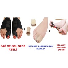 Empressco Halluks Valgus Gece Ateli Hallux Valgus Düzeltici Tedavi Ayak Başparmak Kemiği Çıkıntısı Makara
