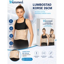 Empressco Lumbostad Lumbosakral 26CM Korse Bej Standart Fıtık Rahatlatır Lomber Disk Herni