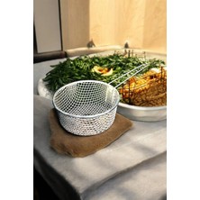 Empressco 20 cm Tencere Için 18 cm Çaplı Fritöz Kızartma Cips Teli Hareketli Tel