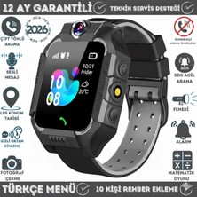 Empressco Akıllı Çocuk Saati Sim Kartlı Akıllı Saat Sos Kamera Konum Takip Ortam Dinlemeli
