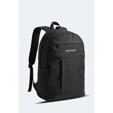 Slazenger Leroy Unisex  Siyah Sırt Çantası